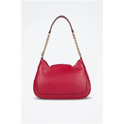 Bolso de piel - Rojo