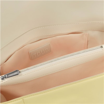 Bolso bandolera Tous Maya - amarillo