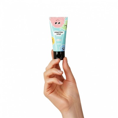 Зубная паста Emra Monsters Smile гуарана и тропические фрукты, 40 мл