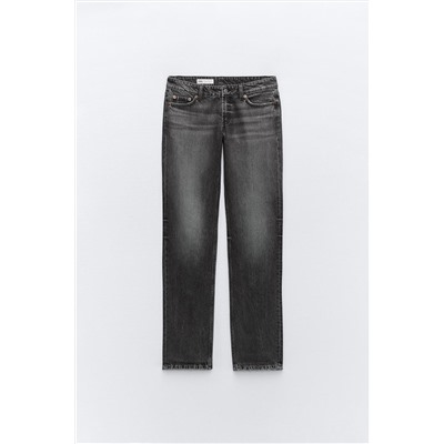 JEANS TRF RECTOS TIRO BAJO