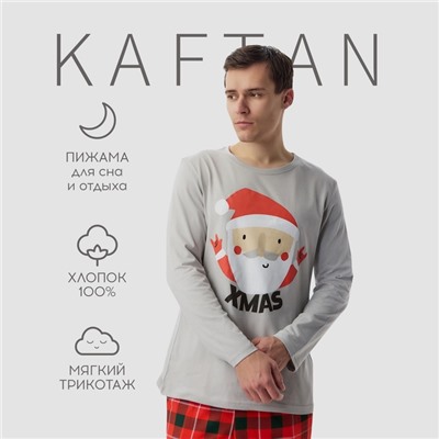 Пижама мужская KAFTAN "Santa" размер 54