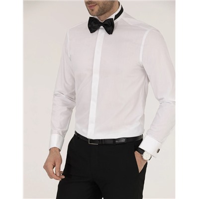 Рубашка для смокинга с белым Slim Fit