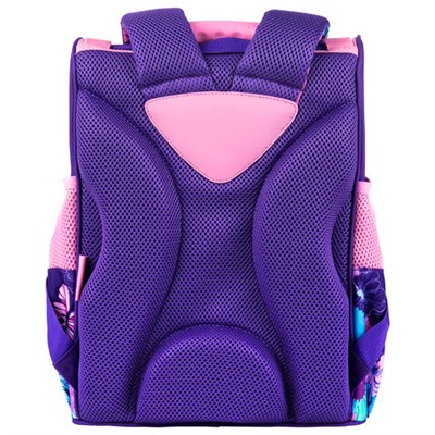 Ранец ПИФАГОР BASIC, 1 отделение, 3 кармана, эргономичная спинка, "Butterflies", 35х28х18 см, 270683