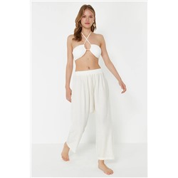 Ecru Plaing Shalwar Beach Bants Tbess24pl00011