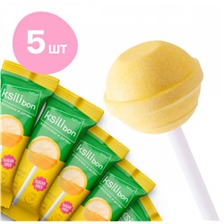 Леденец на палочке Ksilibon Lollipop Банан, 5 шт.