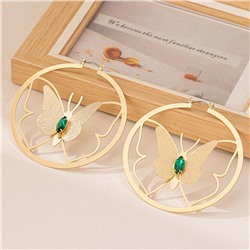 Серьги с замком кольцо арт. 13 4086 (id 279829)