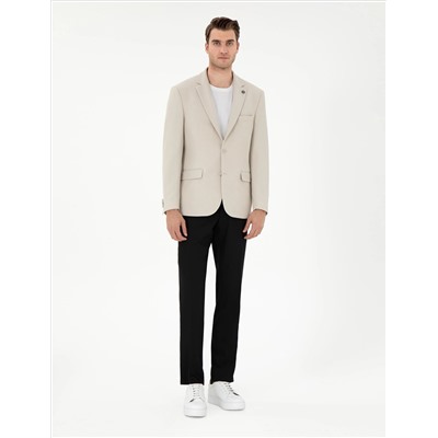 Тканневые брюки Black Slim Fit