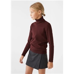 Jersey cuello vuelto -  Niña | MANGO OUTLET España
