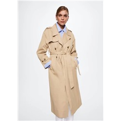 Gabardina clásica algodón -  Mujer | MANGO OUTLET España
