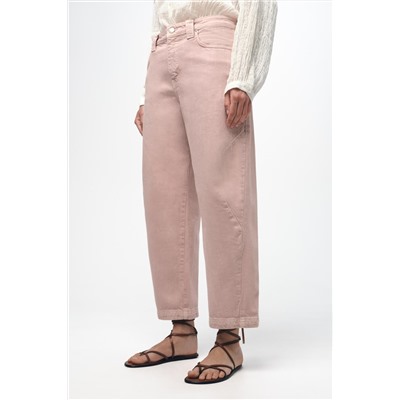 JEANS ZW COLLECTION BARREL CROPPED TIRO MEDIO