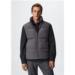 Chaleco acolchado impermeable -  Hombre | MANGO OUTLET España