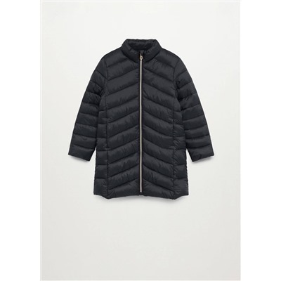 Anorak midi acolchado -  Niña | MANGO OUTLET España