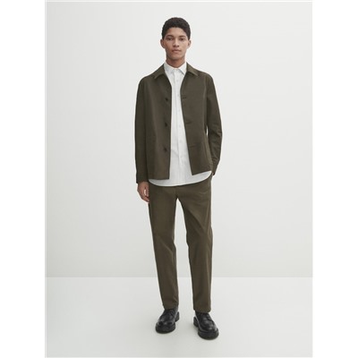 Pantalón chino cinturón relaxed fit