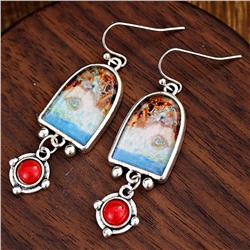 Серьги на крючках арт. 13 4027 (id 279350)