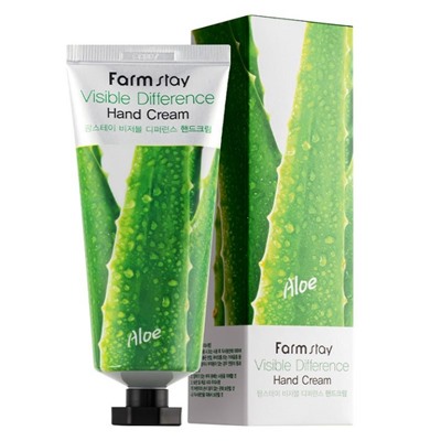 Farm Stay Visible Difference Hand Cream(100g) ALOE