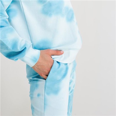 Брюки женские MINAKU: Casual Collection цвет голубой, р-р 50