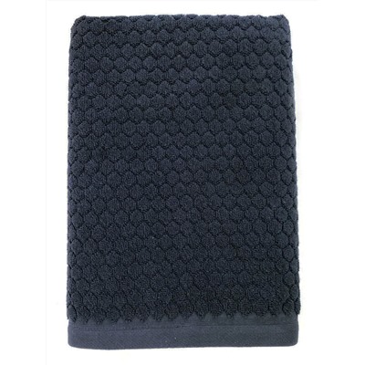 Полотенце махровое Турция Cotton Delux Аврора / Черное