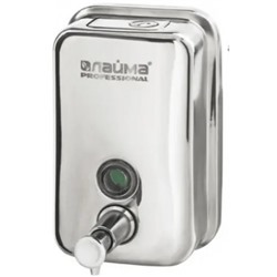 Диспенсер для жидкого мыла Лайма Professional Inox, нержавеющая сталь, зеркальный, наливной, 500 мл