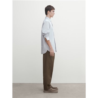Camisa popelín regular fit