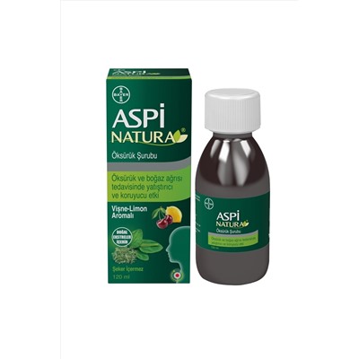 Aspinatura Aspi Natura Öksürük Şurubu 120 Ml Детям