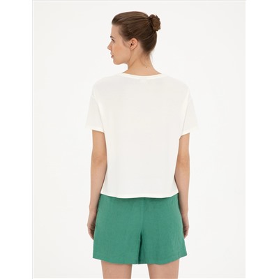 Ecru Comfort Fit T -For