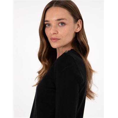 Черный бывший Slim Fit Basic Kazakh