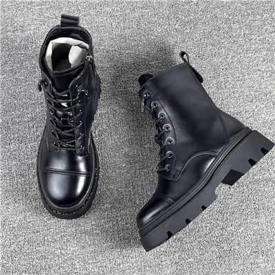 Женские кожаные ботинки на меху Audien*z  👞  Экспорт