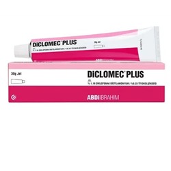 DICLOMEC PLUS jel обезболивающий гель для втираний в кожу в области суставов