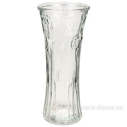 Ваза "Алисия 3" (стекло), D14xH30 см
