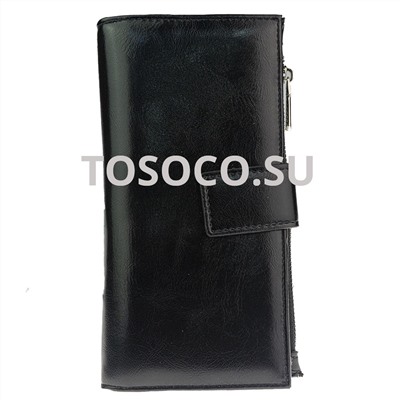 k-1016-1 black кошелек женский экокожа 9х19х2