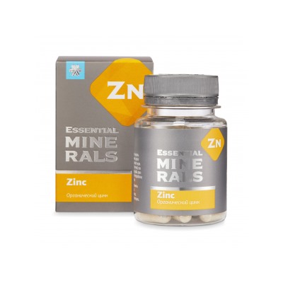 Органический цинк - Essential Minerals 60 капсул