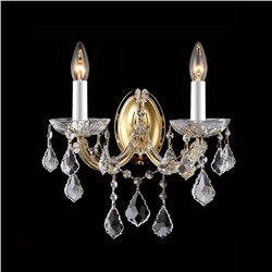 Нарушена упаковка.    Настенное бра Crystal Lux Tesoro AP2