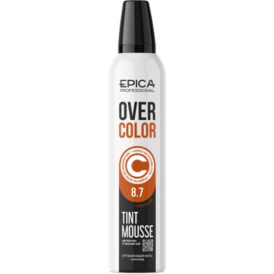 EPICA Professional Оттеночный мусс для волос «Шоколад» 8.7 «OVERCOLOR», 250 мл