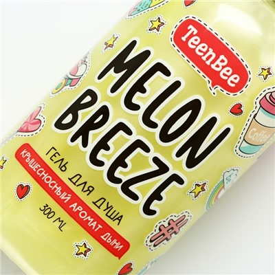 Гель для душа женский, аромат дыни, 300 мл, TeenBee