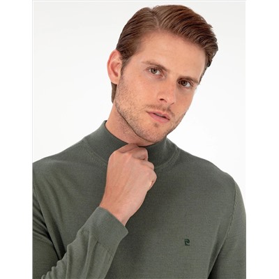 Smoke Slim Fit Half Fisherman воротник основной трикотаж казах