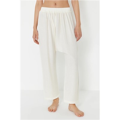 Ecru Plaing Shalwar Beach Bants Tbess24pl00011