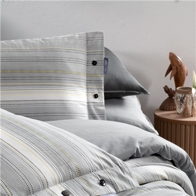 Постельное белье Sarevfancy poplin 1.5 сп. N193 Greta v1/Gri