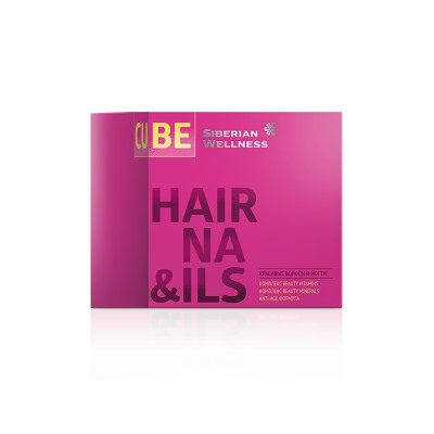 3D Hair & Nails Cube 30 пакетов по 3 таблетки