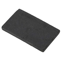 Плитка из шунгита неполированная, 9*12*1см