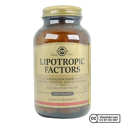 Solgar Lipotropic Factors 100 таблеток
