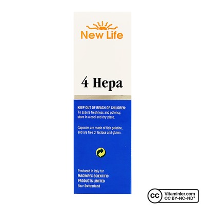 New Life 4 Hepa 30 мягких капсул