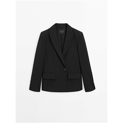 Americana traje raya diplomática