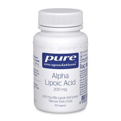 Pure Encapsulations Альфа-липоевая кислота 200 мг 60 капсул