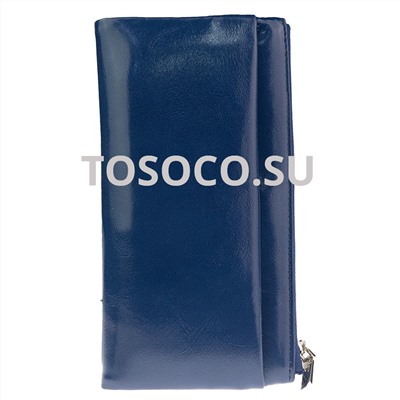 k-1013-9 blue кошелек женский экокожа 9х19х2