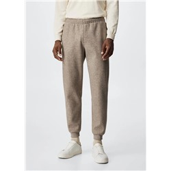 Pantalón jogger textura -  Hombre | MANGO OUTLET España