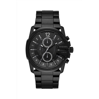 Reloj de cuarzo de acero Master Chief - Cronógrafo - Negro