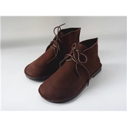 Повседневные короткие ботинки из натуральной кожи