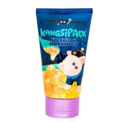 907354" Elizavecca Очищающая маска с золотым порошком Milky Piggy Kangsi Pack