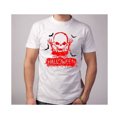 Футболка halloween "Halloween" скелет