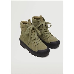 Botín suela track -  Niña | MANGO OUTLET España